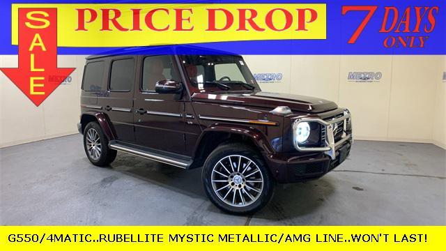 used 2022 Mercedes-Benz G-Class car, priced at $125,000