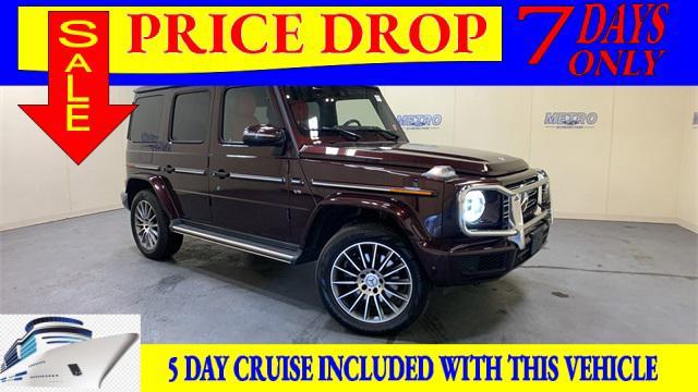 used 2022 Mercedes-Benz G-Class car, priced at $127,900