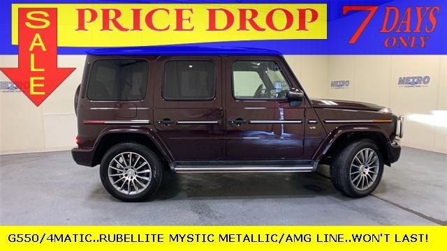 used 2022 Mercedes-Benz G-Class car, priced at $127,900