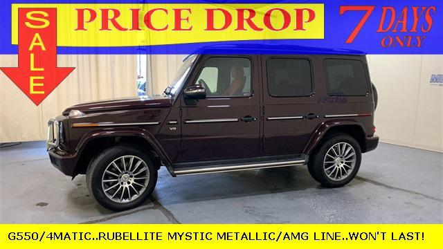 used 2022 Mercedes-Benz G-Class car, priced at $127,900