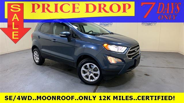 used 2022 Ford EcoSport car, priced at $21,600