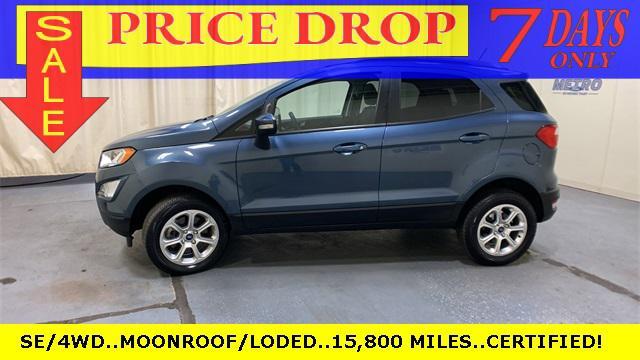 used 2021 Ford EcoSport car, priced at $20,000