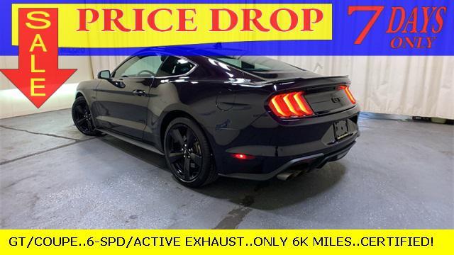 used 2022 Ford Mustang car, priced at $38,000