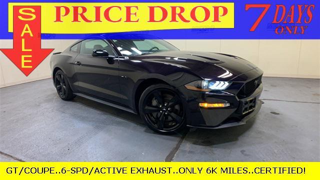 used 2022 Ford Mustang car, priced at $38,000