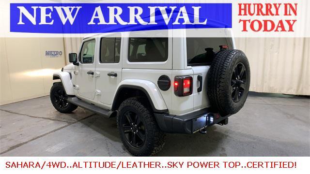 used 2021 Jeep Wrangler Unlimited car, priced at $35,000