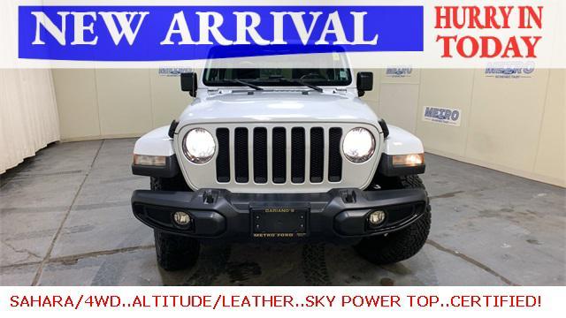 used 2021 Jeep Wrangler Unlimited car, priced at $35,000