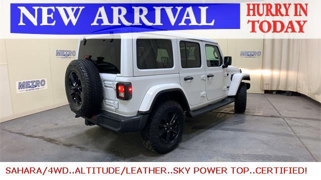 used 2021 Jeep Wrangler Unlimited car, priced at $35,000