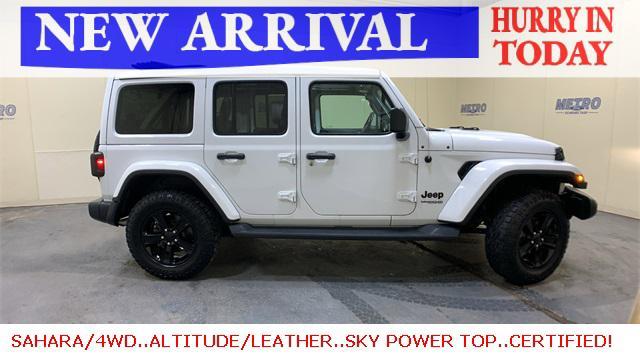 used 2021 Jeep Wrangler Unlimited car, priced at $35,000