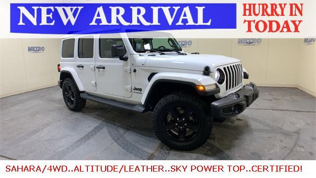 used 2021 Jeep Wrangler Unlimited car, priced at $35,000