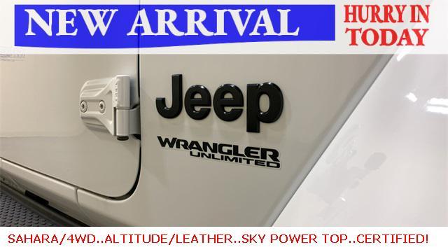 used 2021 Jeep Wrangler Unlimited car, priced at $35,000