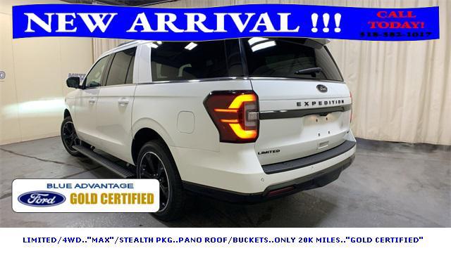 used 2022 Ford Expedition Max car, priced at $63,000
