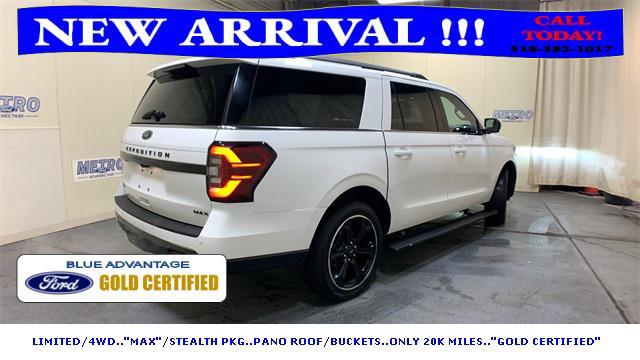 used 2022 Ford Expedition Max car, priced at $63,000