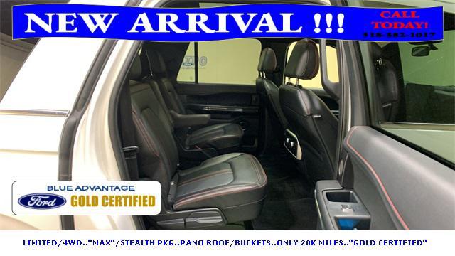 used 2022 Ford Expedition Max car, priced at $63,000