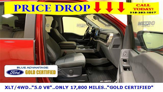 used 2021 Ford F-150 car, priced at $38,500