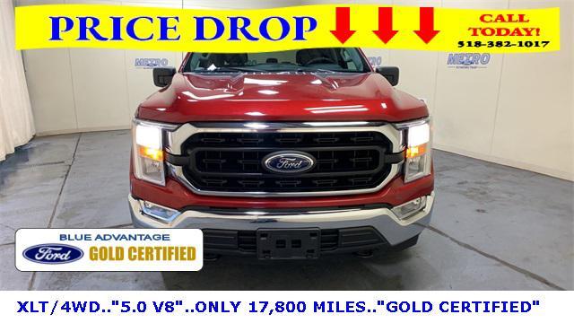 used 2021 Ford F-150 car, priced at $38,500
