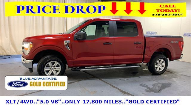 used 2021 Ford F-150 car, priced at $38,500