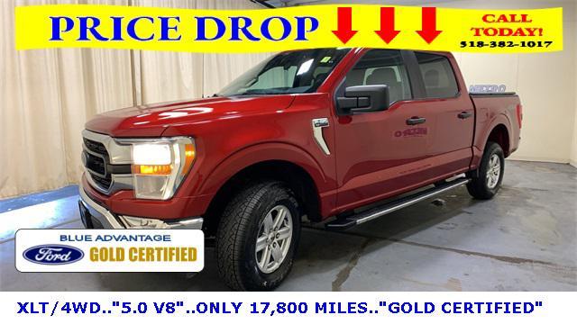 used 2021 Ford F-150 car, priced at $38,500