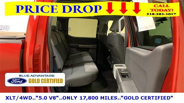 used 2021 Ford F-150 car, priced at $38,500