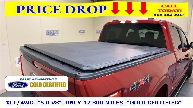 used 2021 Ford F-150 car, priced at $38,500