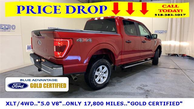 used 2021 Ford F-150 car, priced at $38,500