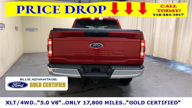 used 2021 Ford F-150 car, priced at $38,500