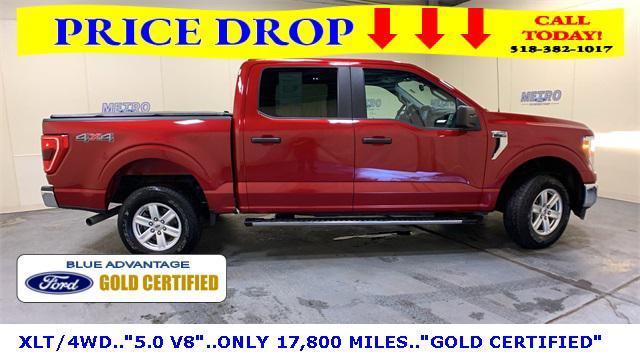 used 2021 Ford F-150 car, priced at $38,500