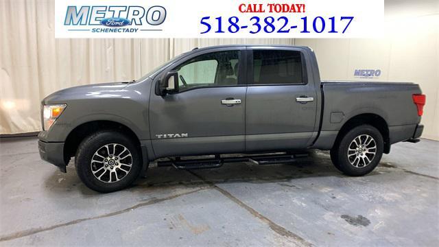 used 2021 Nissan Titan car, priced at $28,000