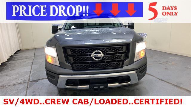 used 2021 Nissan Titan car, priced at $27,400