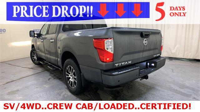 used 2021 Nissan Titan car, priced at $27,400