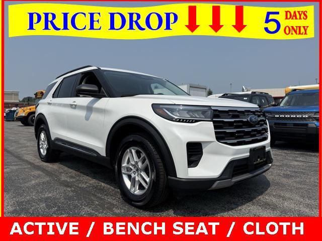 new 2025 Ford Explorer car, priced at $41,500
