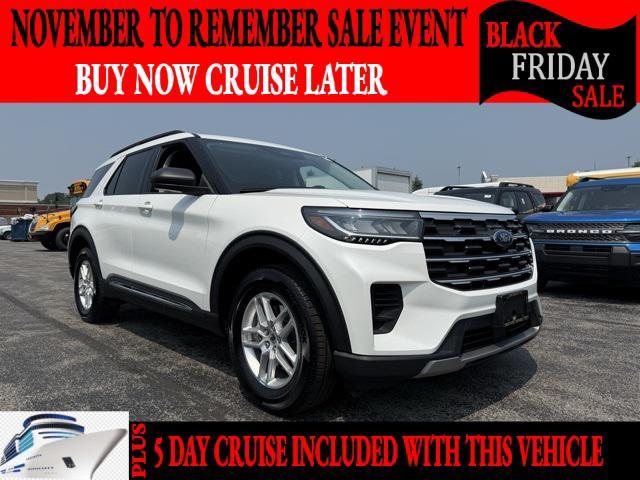 new 2025 Ford Explorer car, priced at $39,800