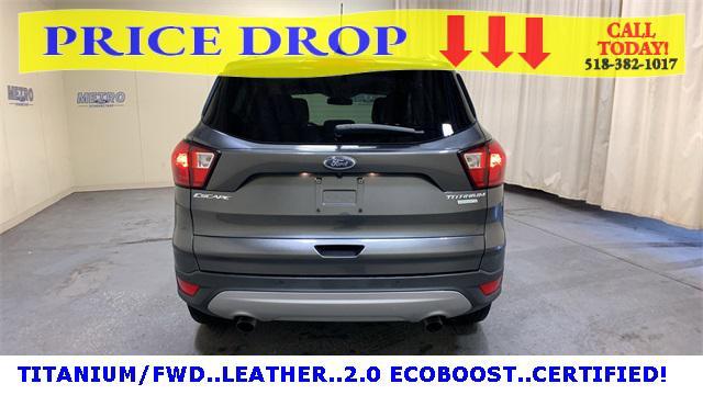 used 2019 Ford Escape car, priced at $16,500
