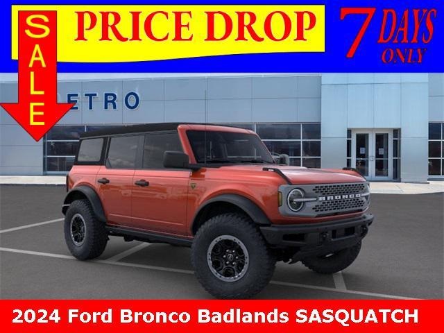 new 2024 Ford Bronco car, priced at $58,382