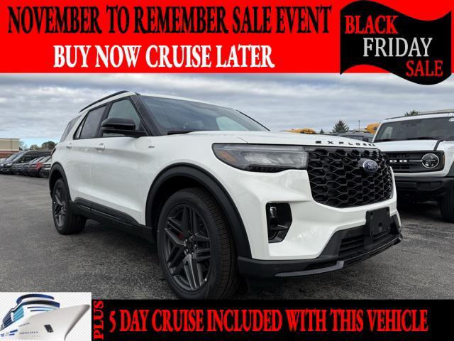 new 2025 Ford Explorer car, priced at $50,000