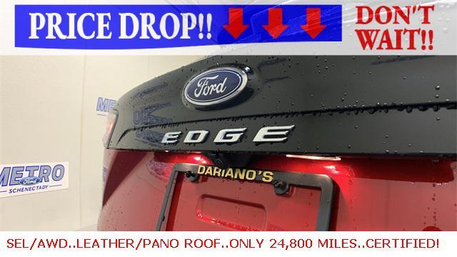 used 2022 Ford Edge car, priced at $27,500