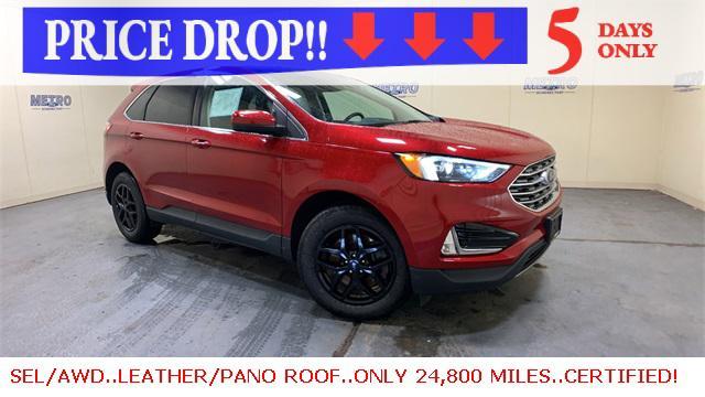 used 2022 Ford Edge car, priced at $26,900