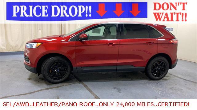 used 2022 Ford Edge car, priced at $27,500