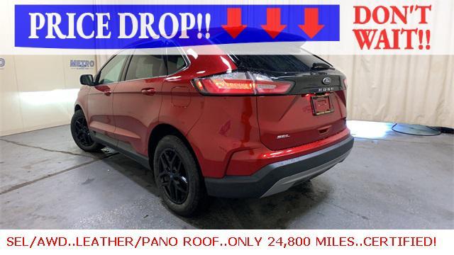 used 2022 Ford Edge car, priced at $27,500