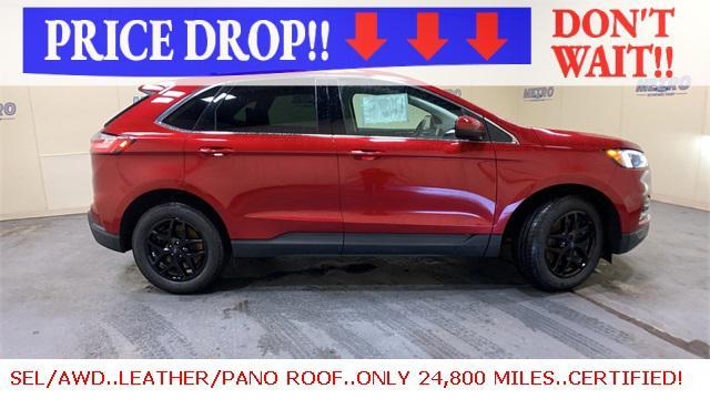 used 2022 Ford Edge car, priced at $27,500