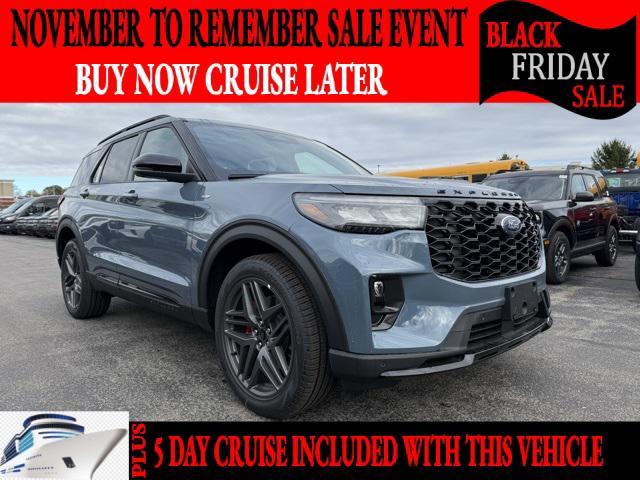 new 2025 Ford Explorer car, priced at $49,900