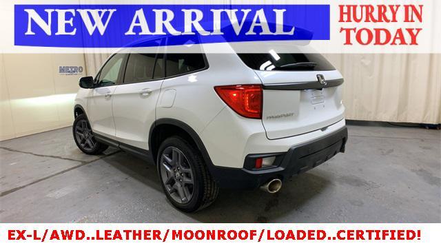 used 2022 Honda Passport car, priced at $31,000