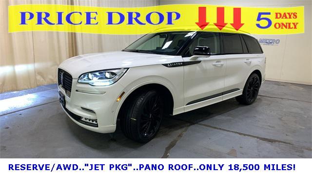 used 2023 Lincoln Aviator car, priced at $55,000