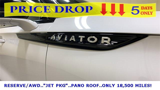 used 2023 Lincoln Aviator car, priced at $55,000