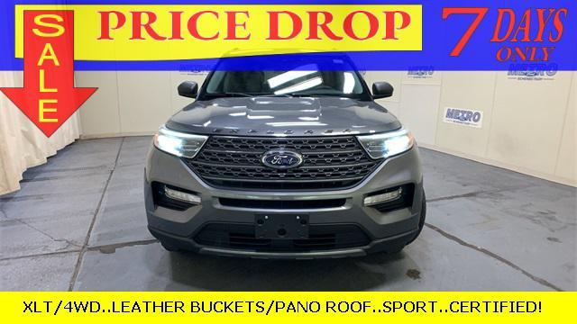 used 2021 Ford Explorer car, priced at $31,900