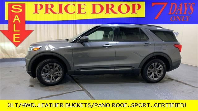 used 2021 Ford Explorer car, priced at $31,900