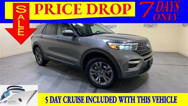 used 2021 Ford Explorer car, priced at $31,900