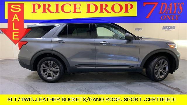 used 2021 Ford Explorer car, priced at $31,900