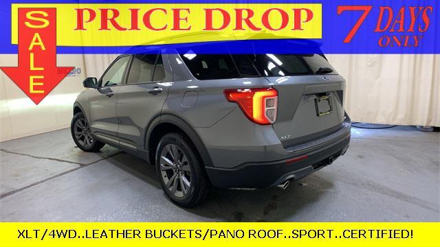 used 2021 Ford Explorer car, priced at $31,900