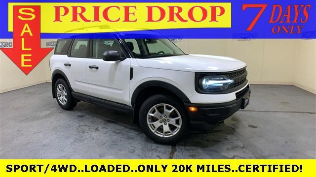 used 2022 Ford Bronco Sport car, priced at $24,800