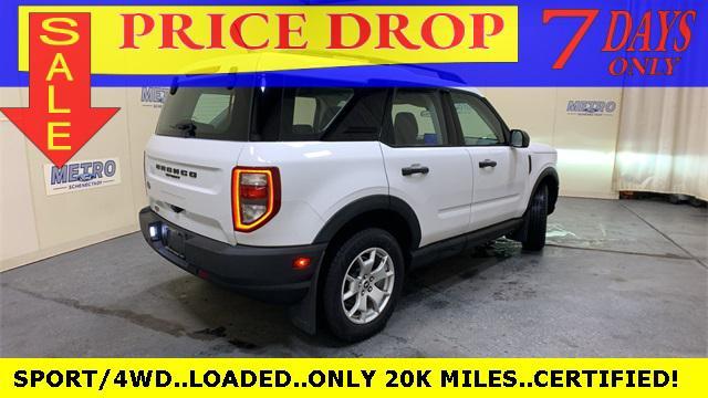 used 2022 Ford Bronco Sport car, priced at $24,800